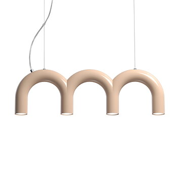 Arch Triplette Pendant (several colors) - Oblure