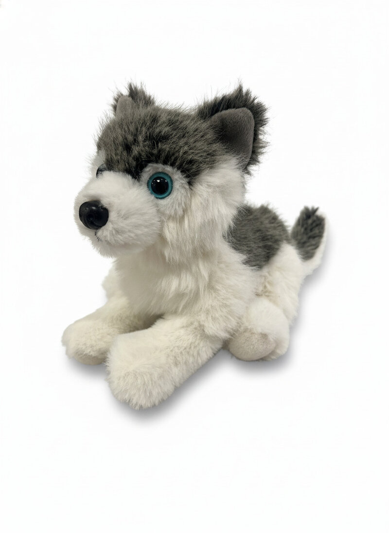 Husky sitzend 17cm