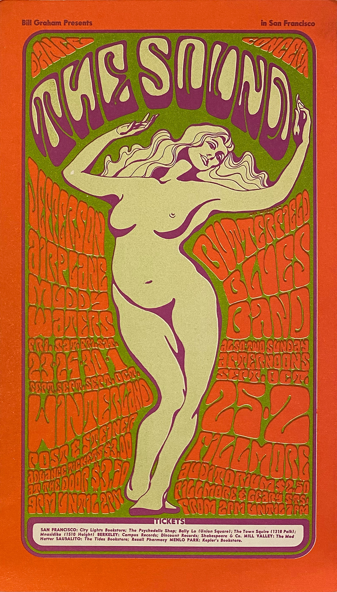 "THE SOUND" – JEFFERSON AIRPLANE M.FL. (FLYER)