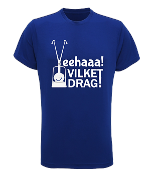 SkiErg Funktions T-Shirt med Drag Blå