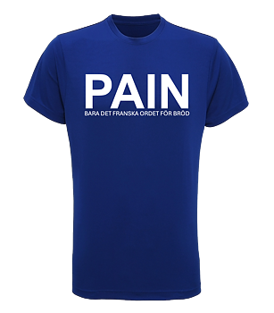 PAIN Funktions T-Shirt Blå