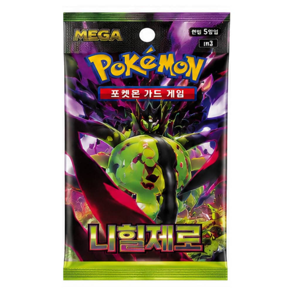 Pokémon Cards Nihil Zero M3 Korean Booster Pack