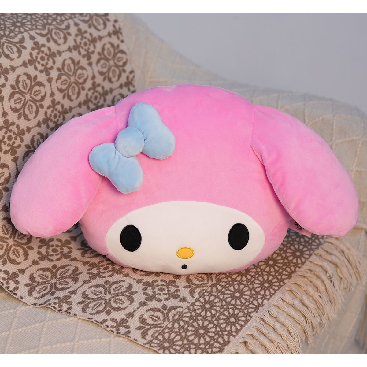 Sanrio My Melody 3D kudde 40 cm – Rosa Kawaii Plyschkudde - 6