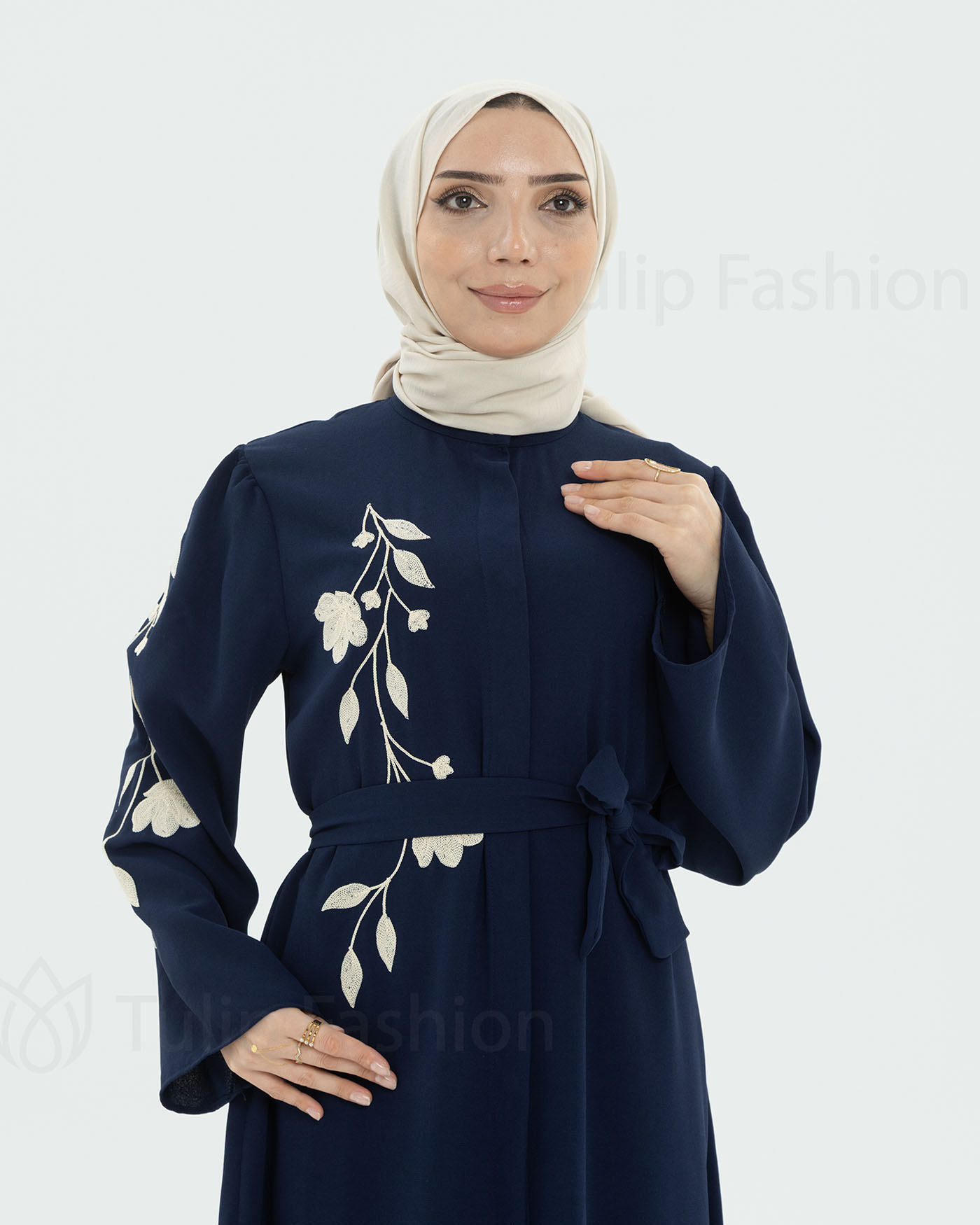Abaya - Midnight Blue - 6