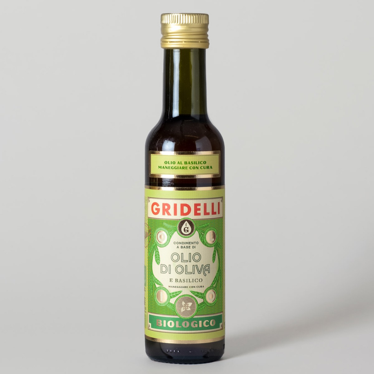 Gridelli olivolja basilico