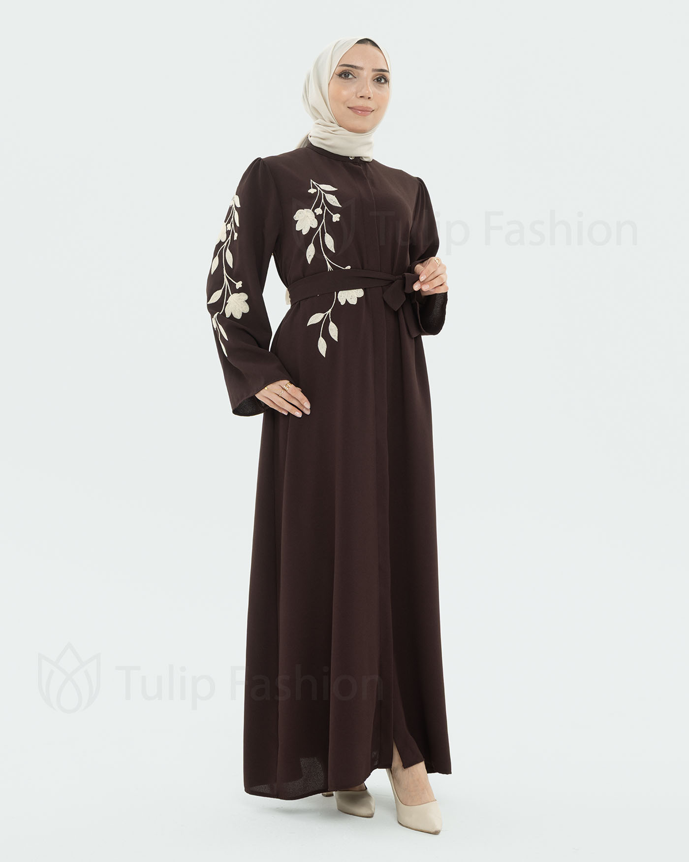Abaya - Brown - 7