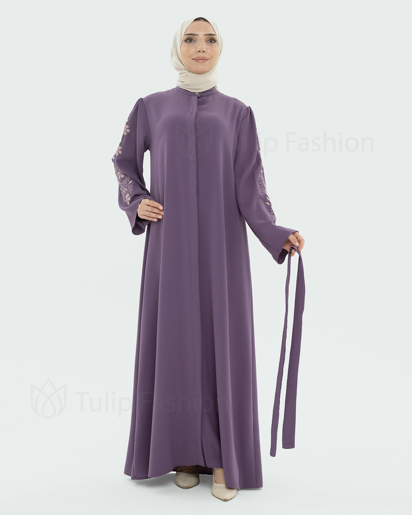 Abaya - Purple - 6