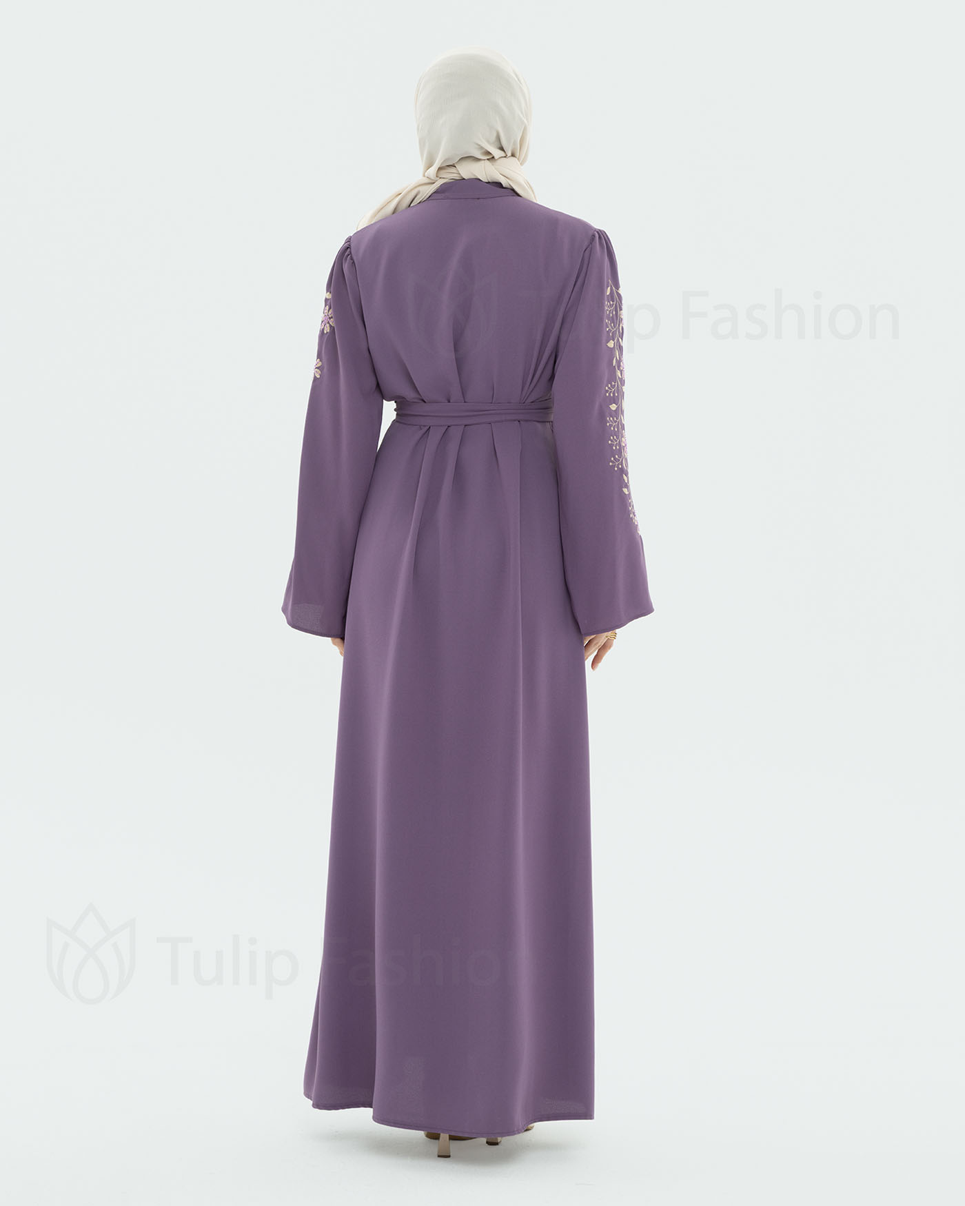 Abaya - Purple - 3