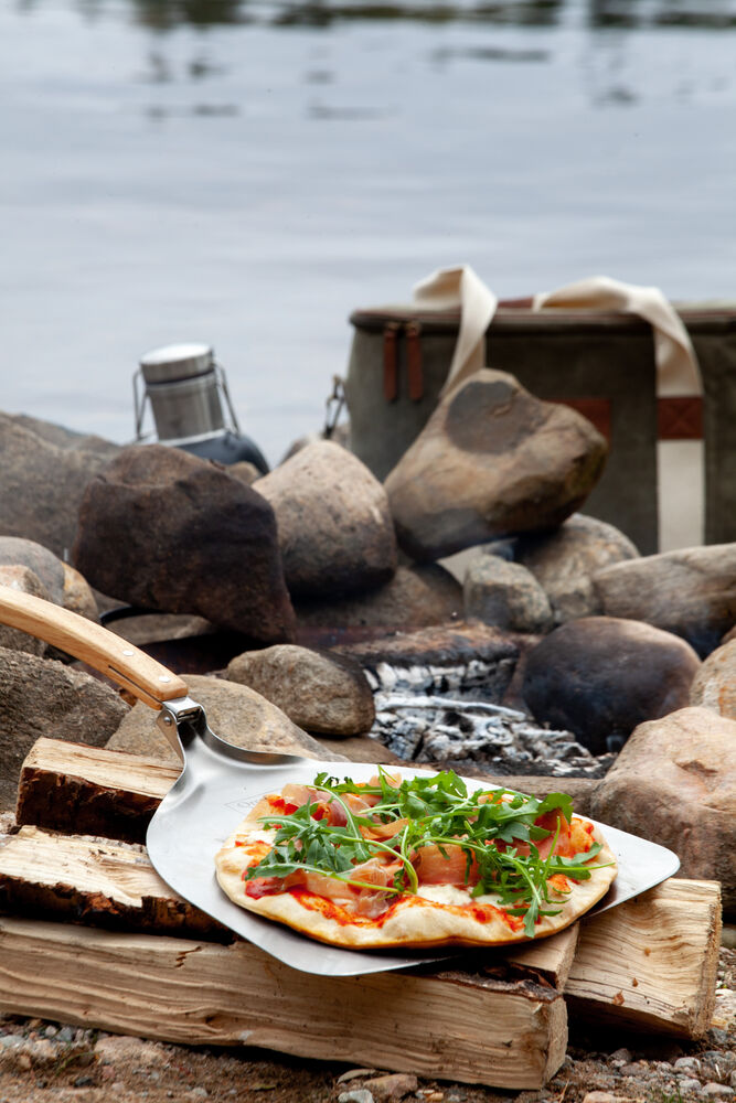 Pizza Kit med Pizzasten & Pizzaspade | Komplett Set för Hemmagjord Pizza - 4