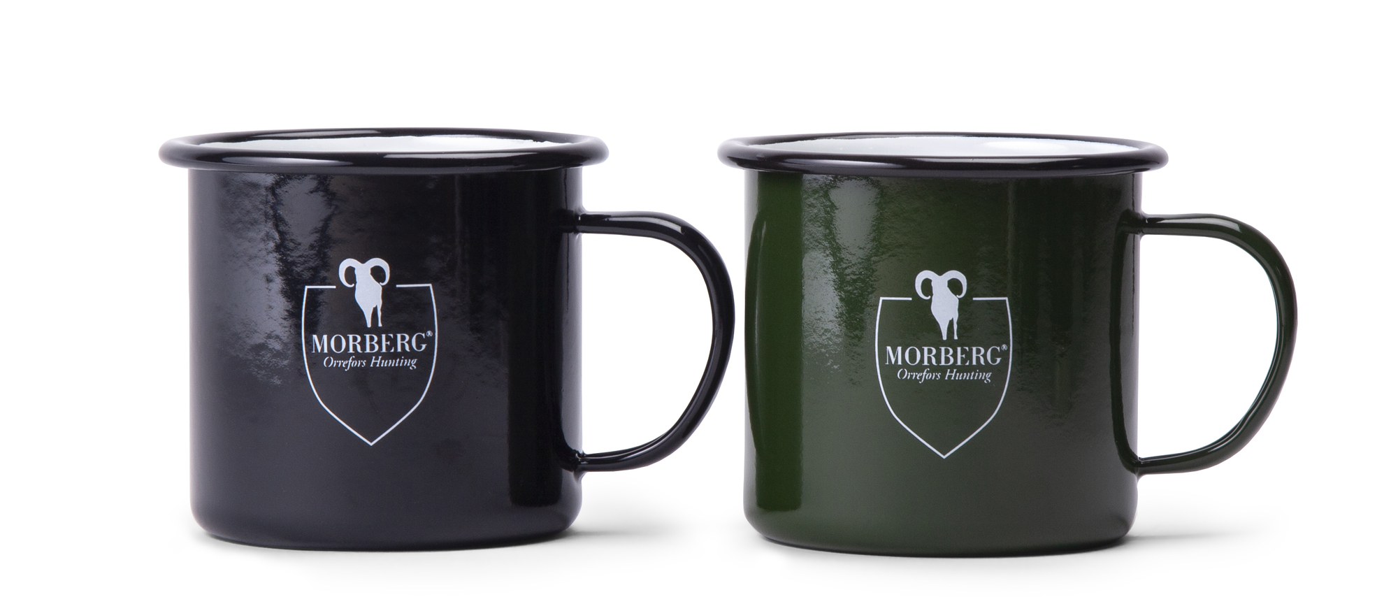 Emaljerad Metallmugg 45 cl | Tålig Friluftsmugg för Camping & Outdoor - 4