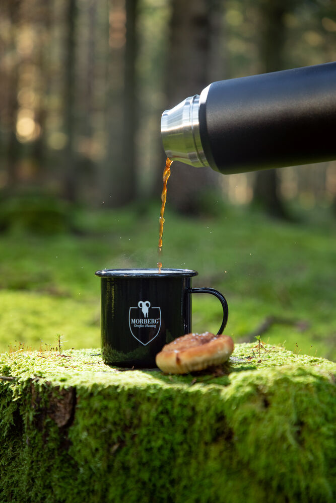 Emaljerad Metallmugg 45 cl | Tålig Friluftsmugg för Camping & Outdoor - 2
