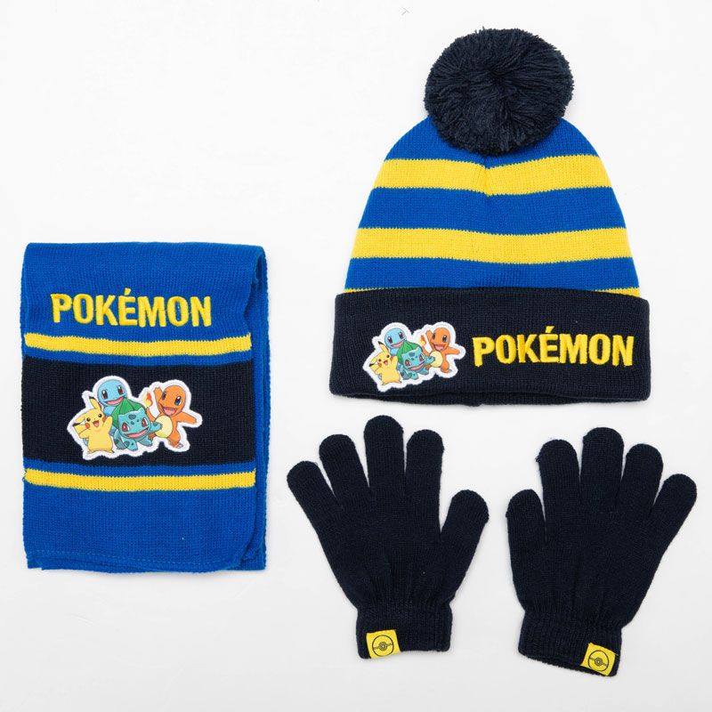 Pokemon Handskar, Halsduk och Mössa