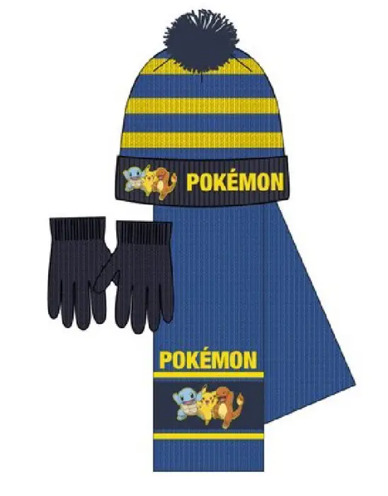 Pokemon Handskar, Halsduk och Mössa - 2