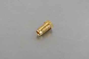 Brake Line Nut Brass 3/8-24 - 3/16 pipe