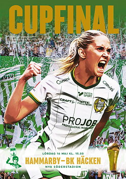 Matchprogram #303 Häcken Cupfinal  Dam 2026