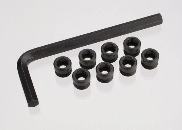 Traxxas Distansmutter Alu för Bärarm (8) 1/16
