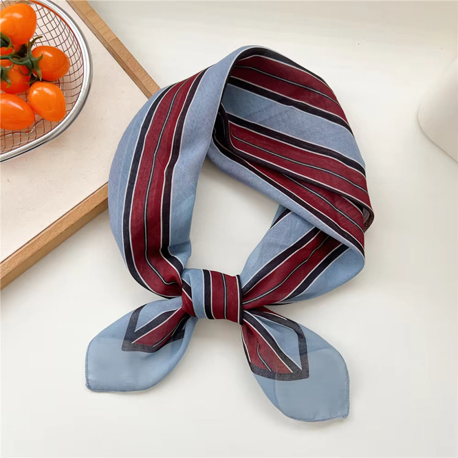 LUCY SCARF BLUERED GRAF 68x68