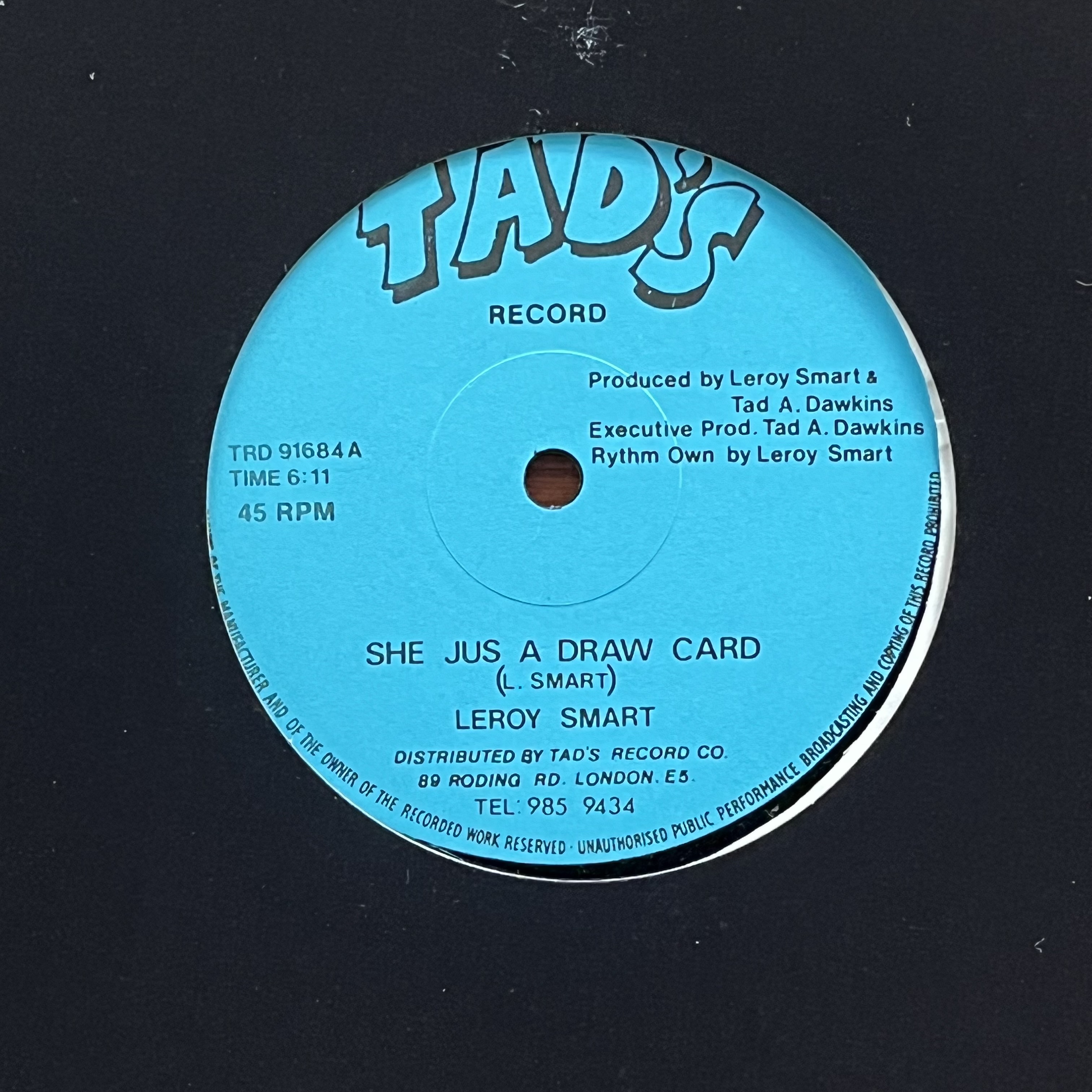 Leroy Smart – She Jus A Draw Card/She Tink She Nice