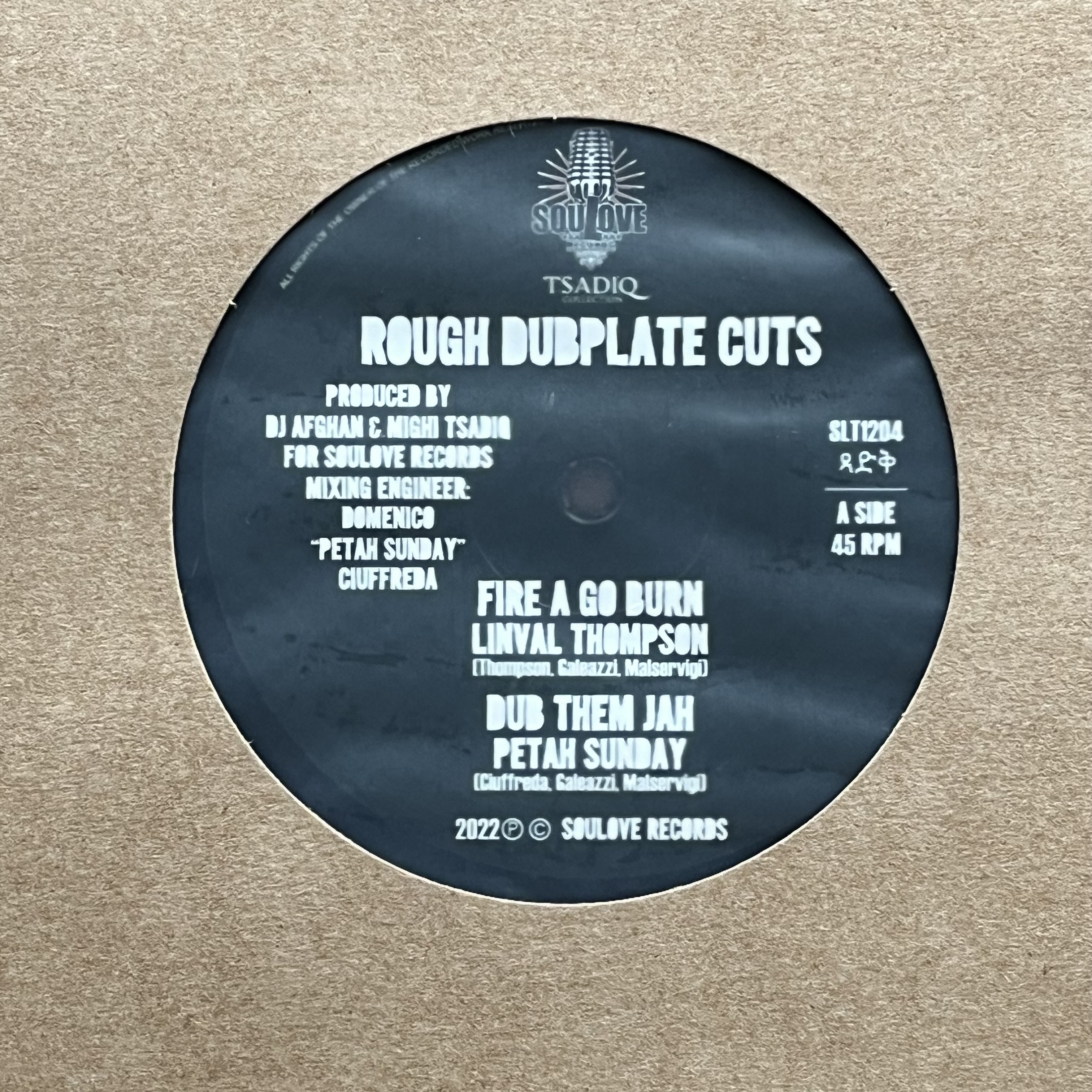 Linval Thompson/Trinity – Rough Dubplate Cuts
