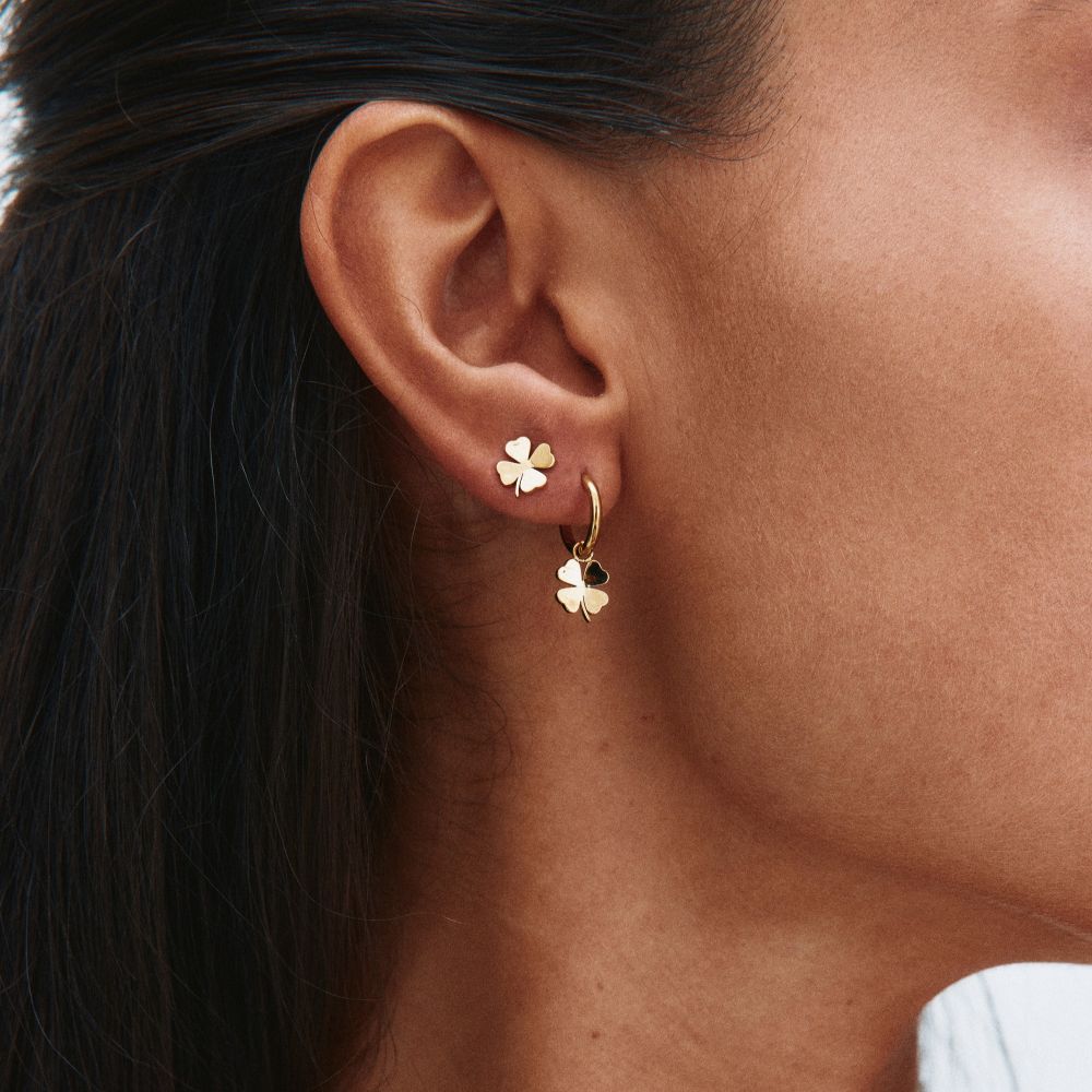 Lucky Mini studs guld - 2
