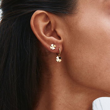 Lucky Mini studs guld