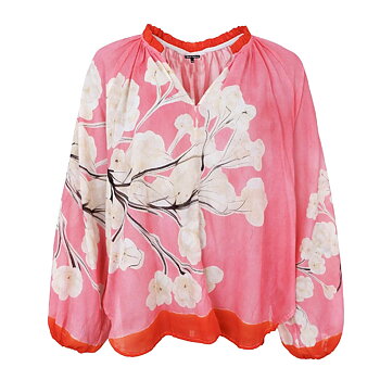 Camellia blouse - pink