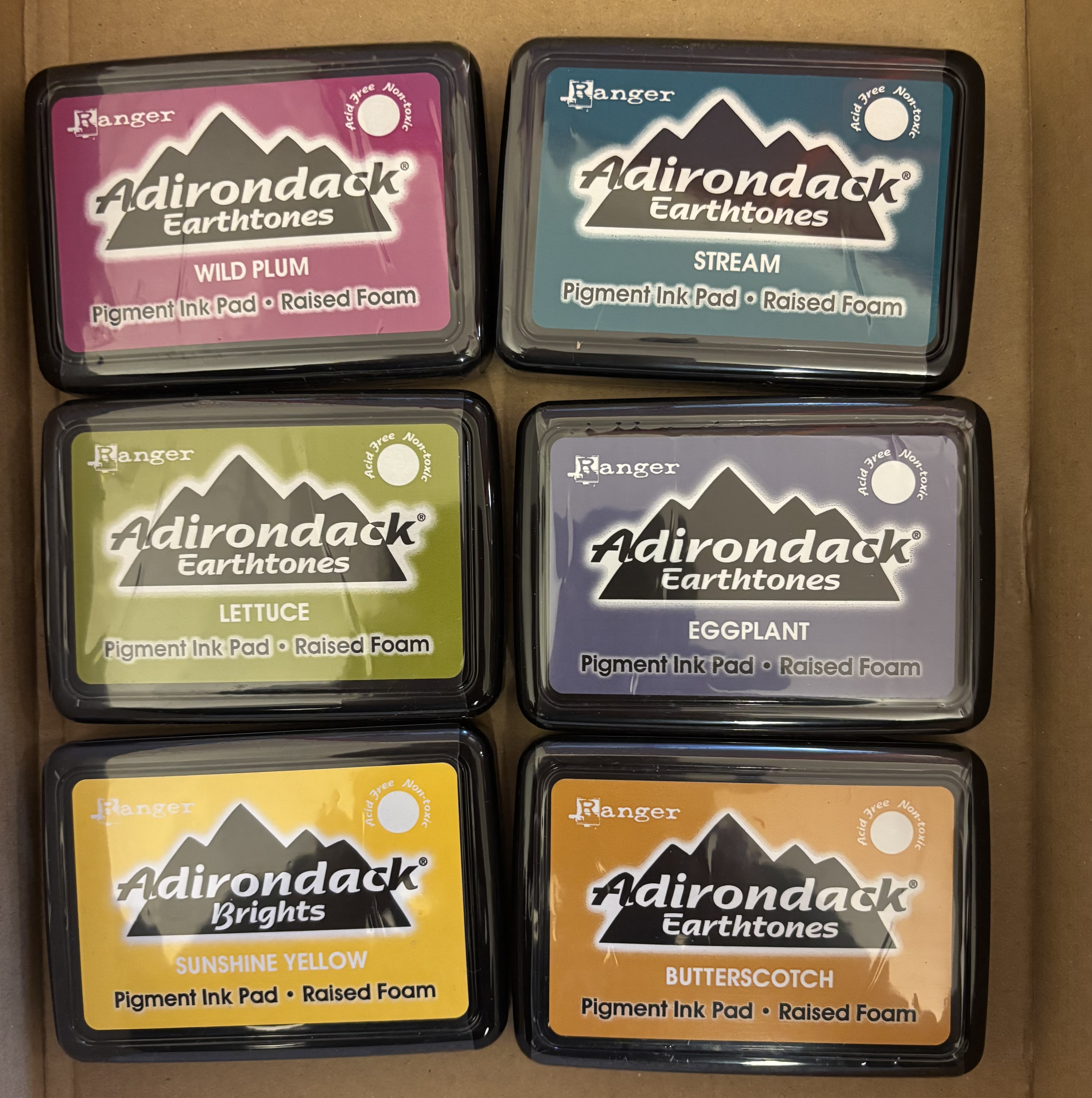 Adirondack stämpeldynor Blandade