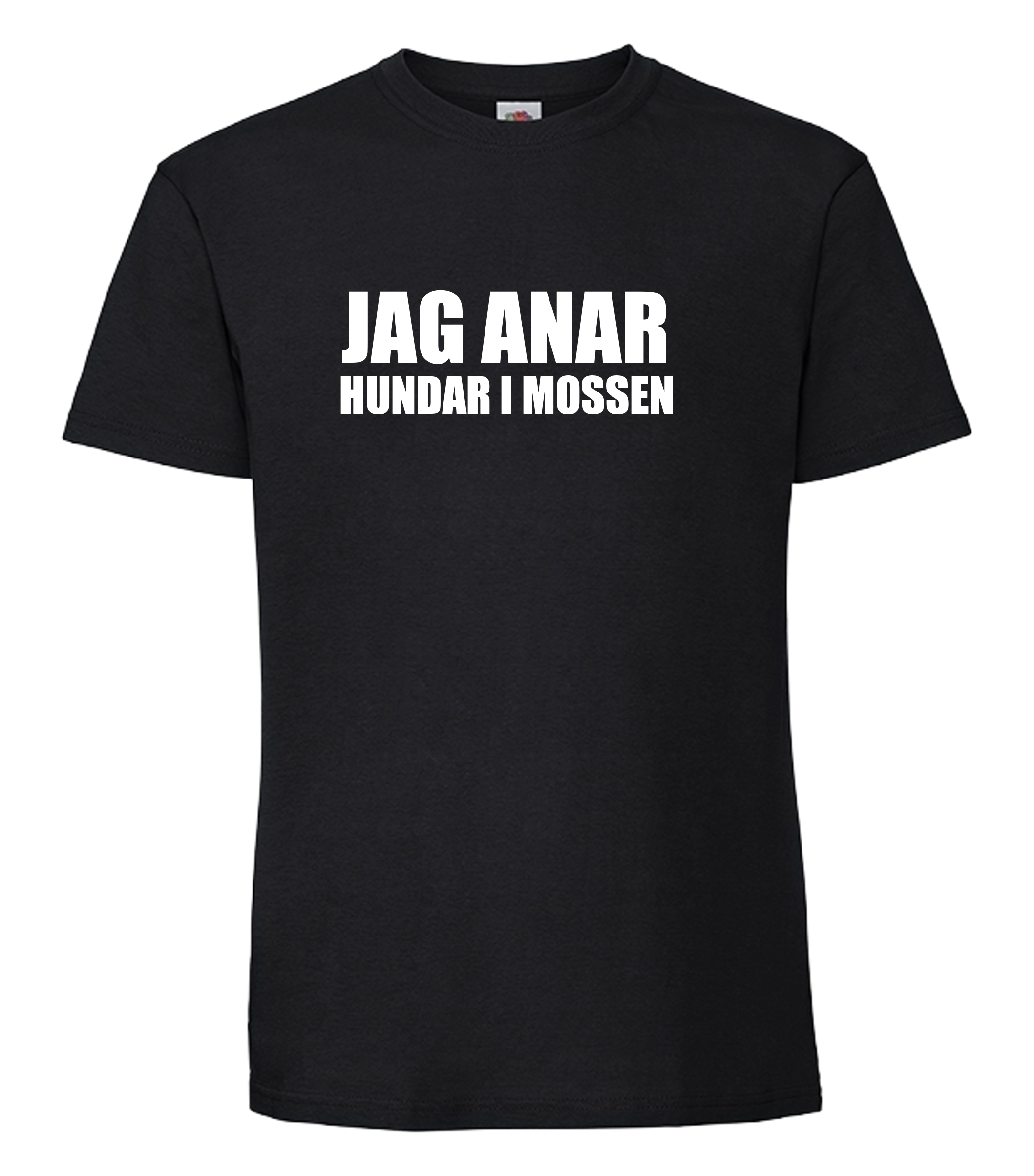 Hundar i Mossen T-Shirt svart