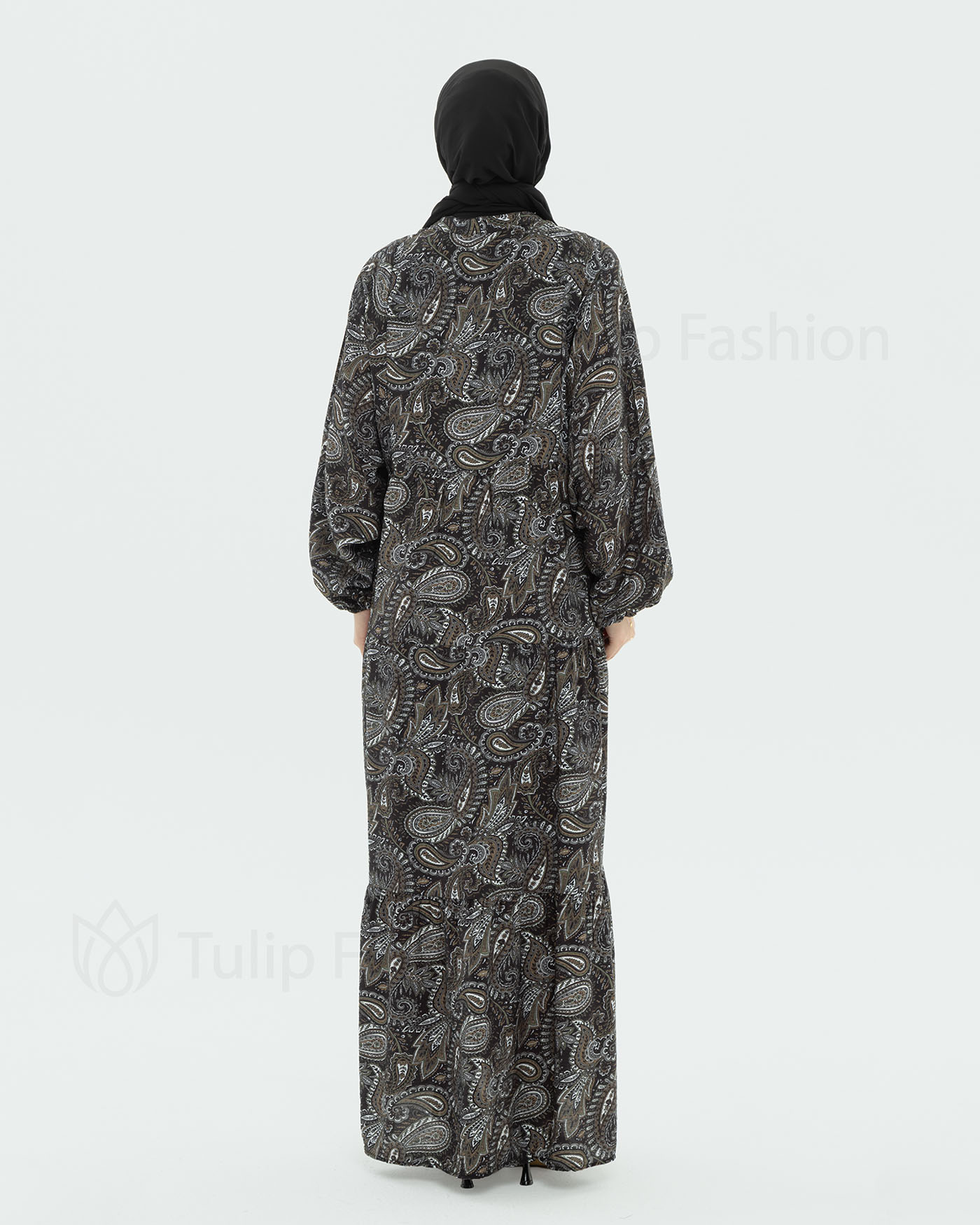 Maxi dress - Black - 5