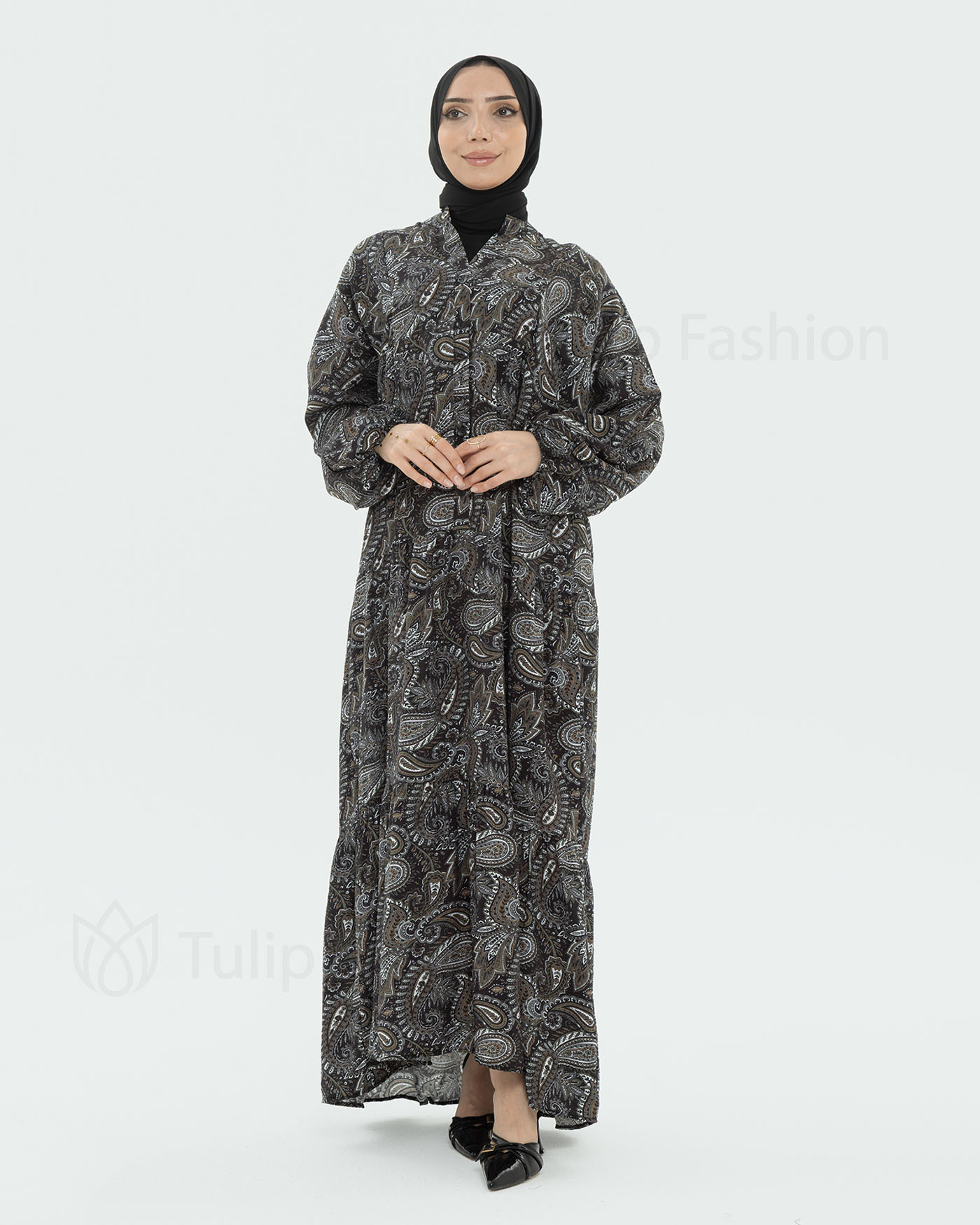 Maxi dress - Black - 3