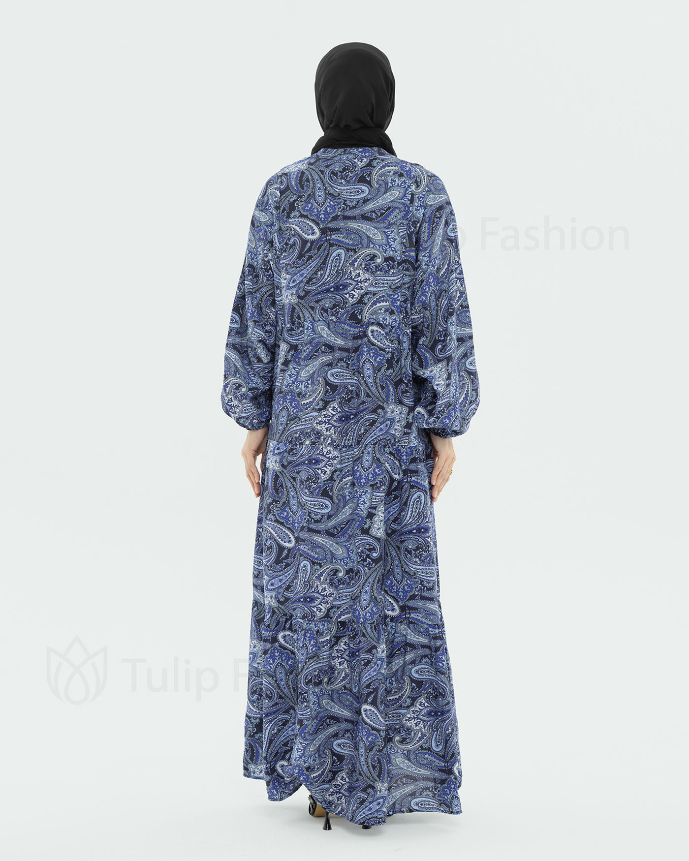 Maxi dress - Blue - 5