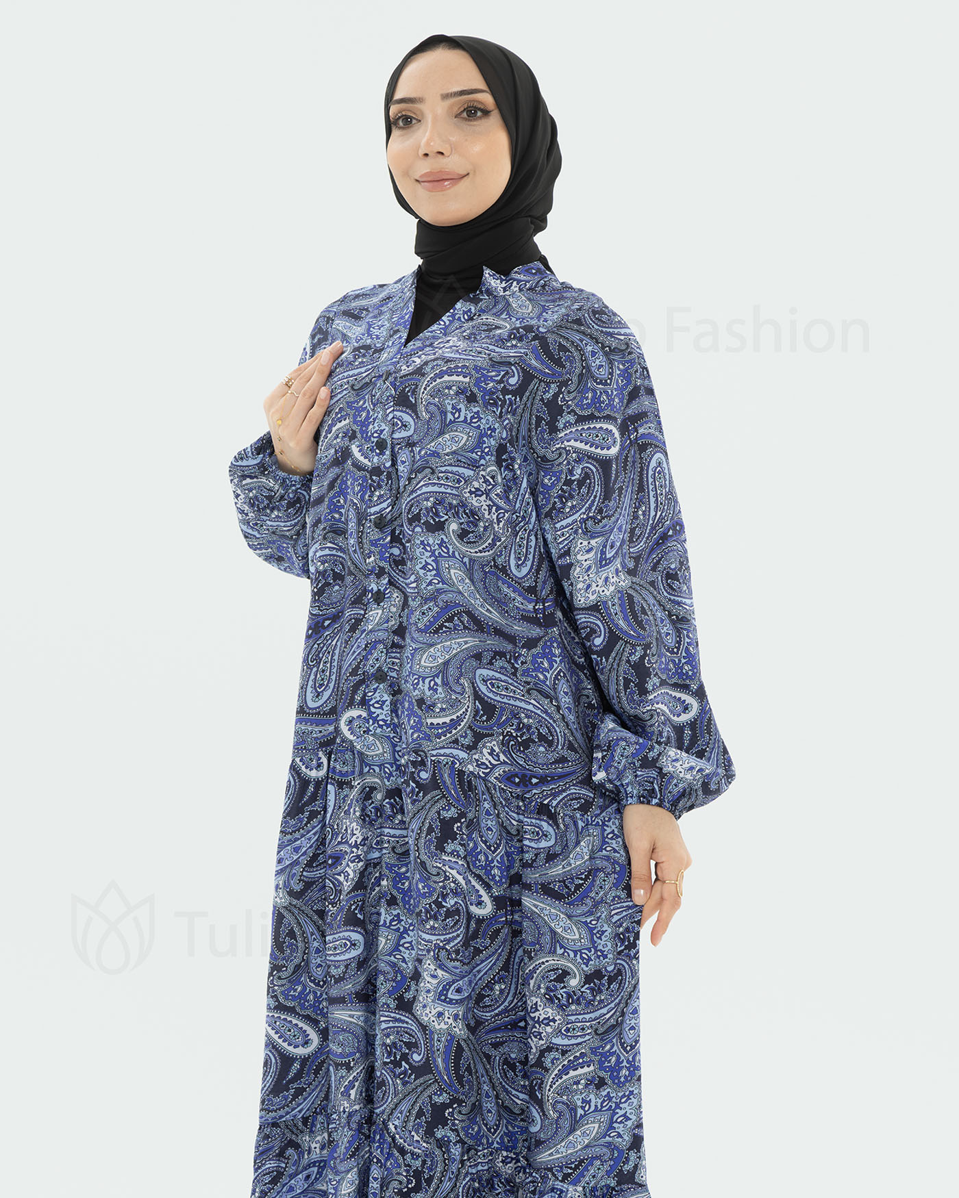 Maxi dress - Blue - 6