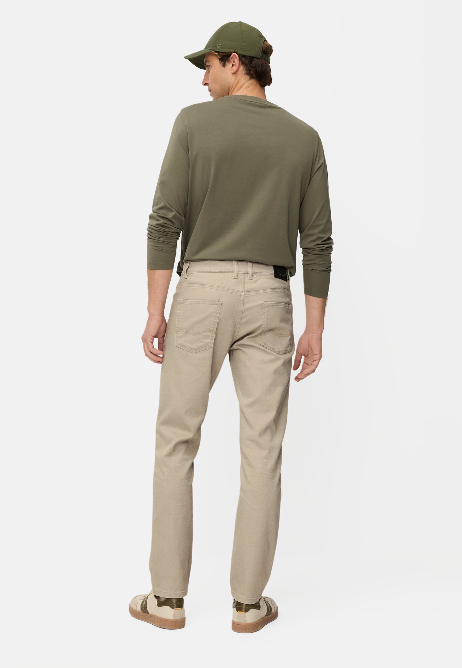 5-Pocket byxor  beige från camel active  - 3