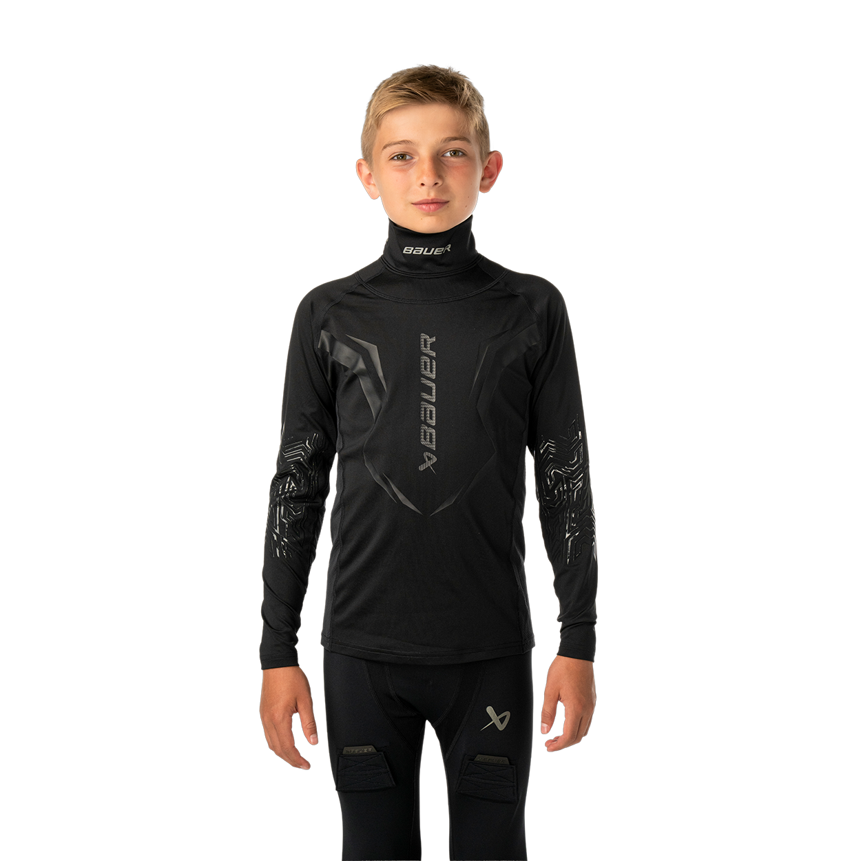 Bauer Bauerbodyguard Neckprotect Shirt Yth Halsskyddströja