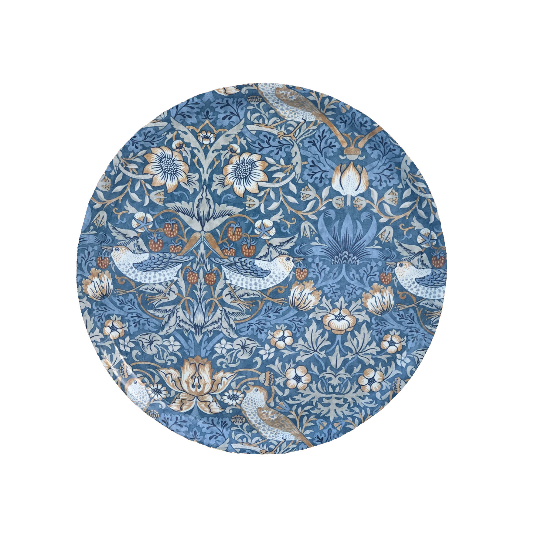 WB INTERIOR Bricka William Morris Strawberry Thief Denim 31 cm