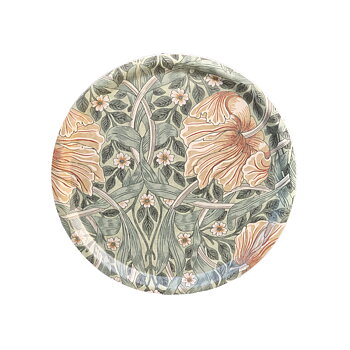 WB INTERIOR Bricka William Morris Pimpernel grön 31 cm