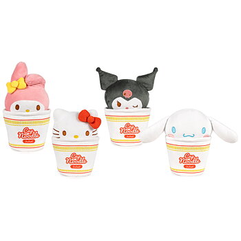 Sanrio Hello Kitty Cup Noodles Gosedjur – Kawaii Plush
