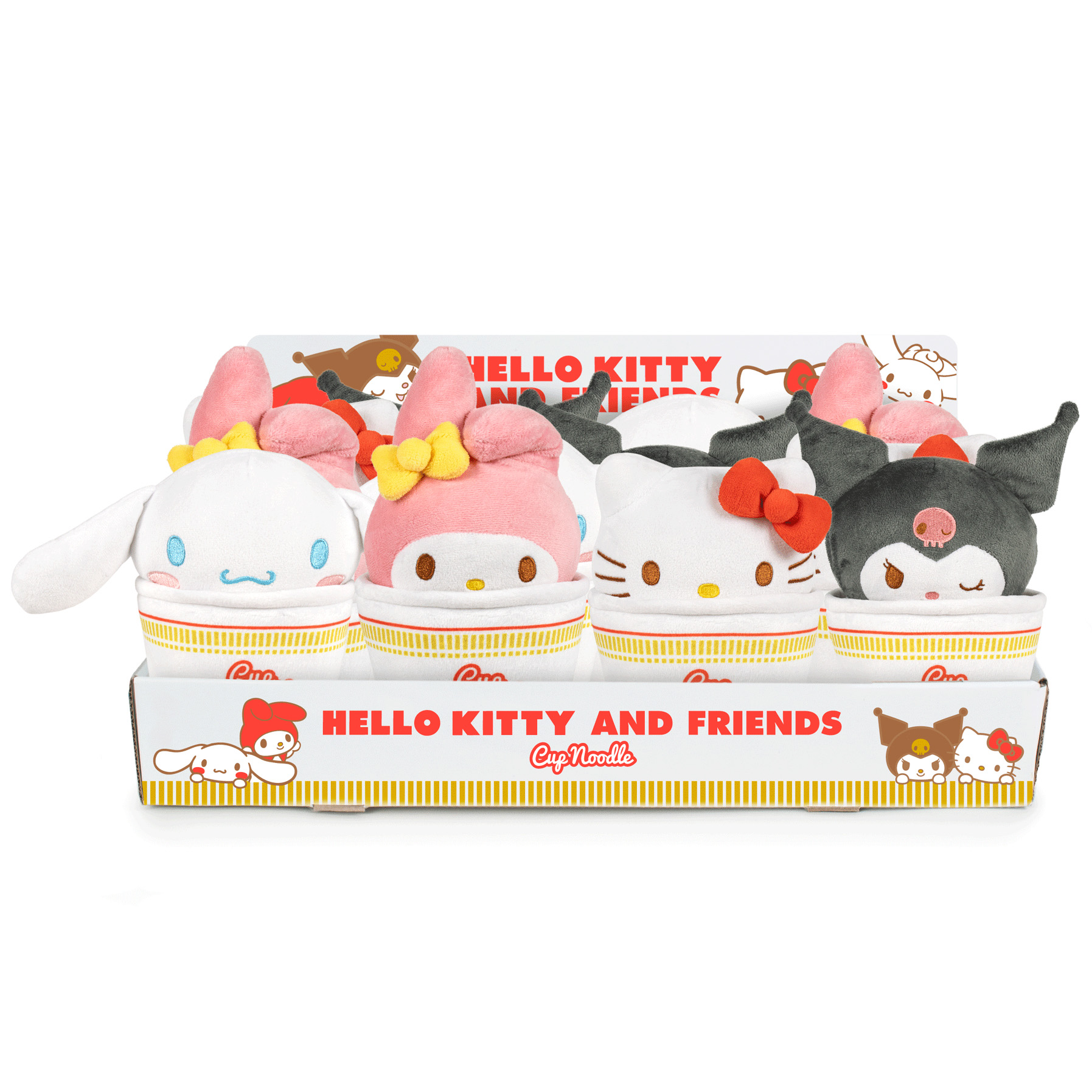 Sanrio Hello Kitty Cup Noodles Gosedjur – Kawaii Plush - 4