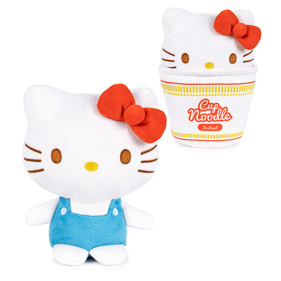 Sanrio Hello Kitty Cup Noodles Gosedjur – Kawaii Plush
