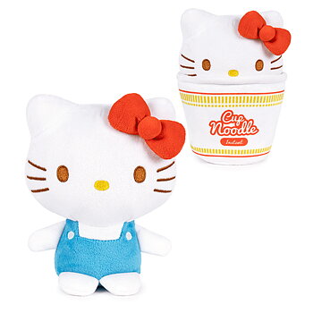 Sanrio Hello Kitty Cup Noodles Gosedjur – Kawaii Plush