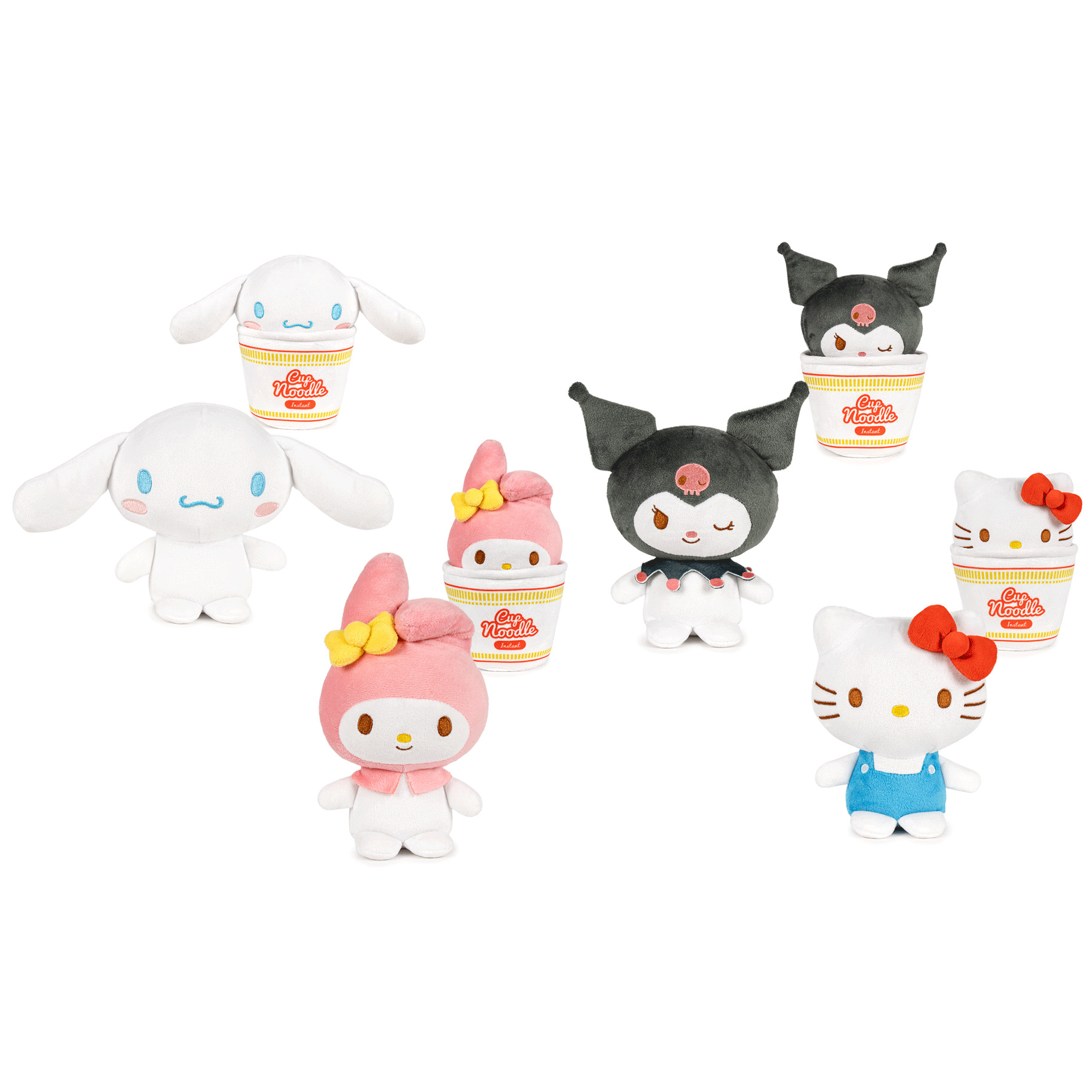 Sanrio Cinnamoroll Cup Noodles Gosedjur – Kawaii Plush - 3
