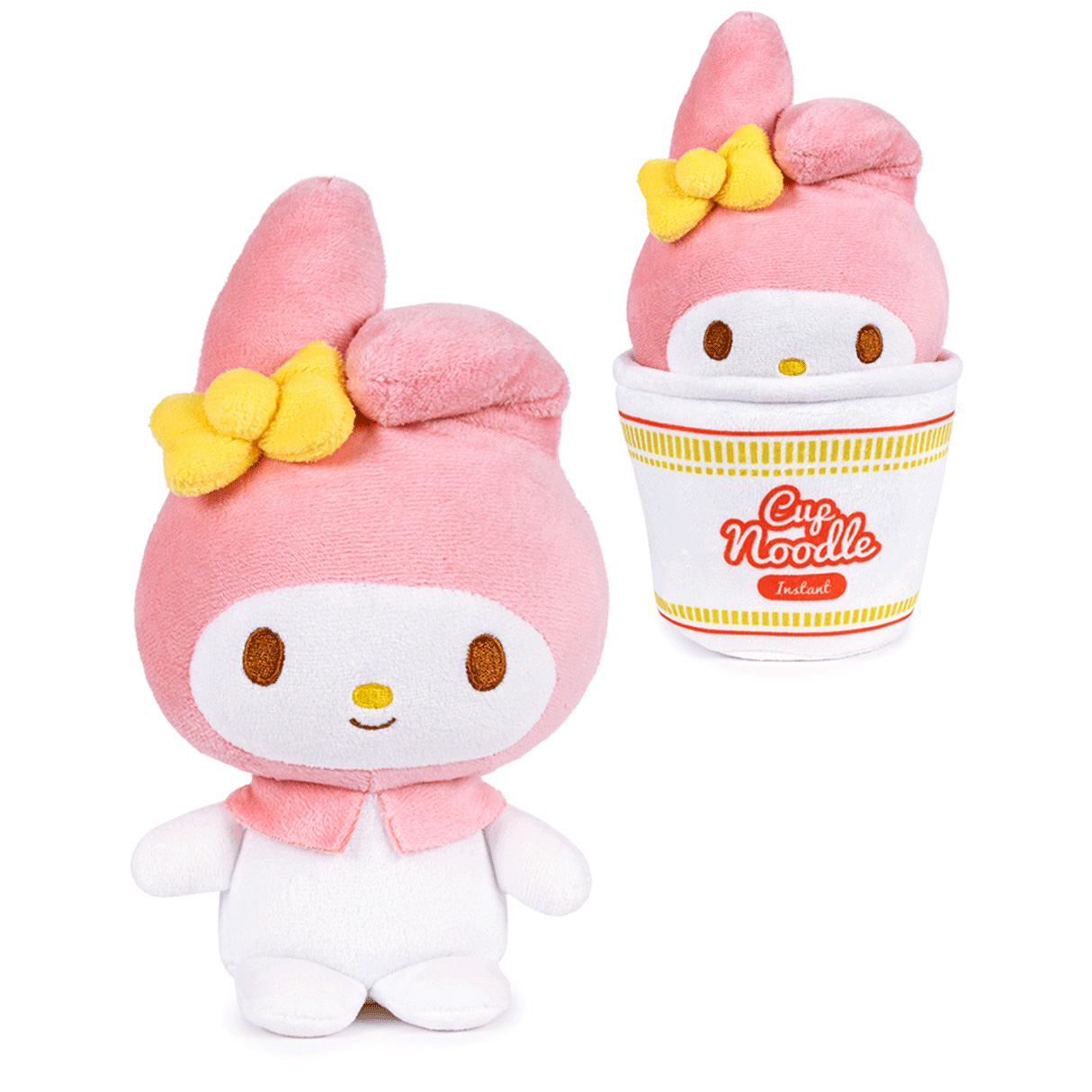 Sanrio My Melody Cup Noodles Gosedjur – Kawaii Plush