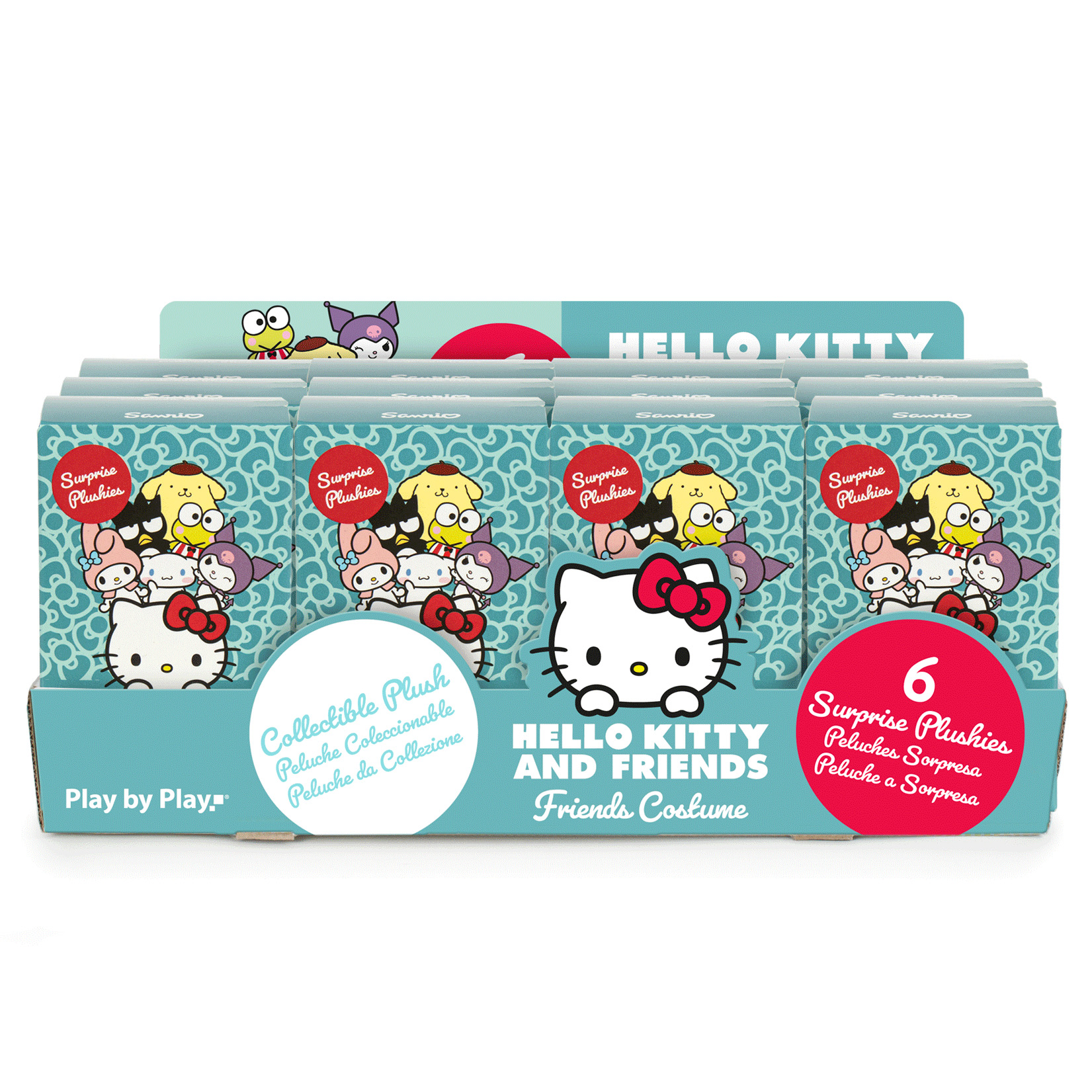 Hello Kitty and Friends Maskeraddräkt Blind Box - Plysch  Gosedjur 11 cm - 10