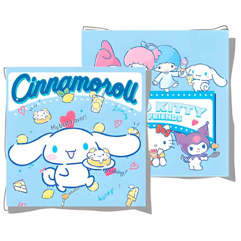 Sanrio Cinnamoroll Kudde 38 cm – Kawaii Plyschkudde med Hello Kitty & Friends - 6