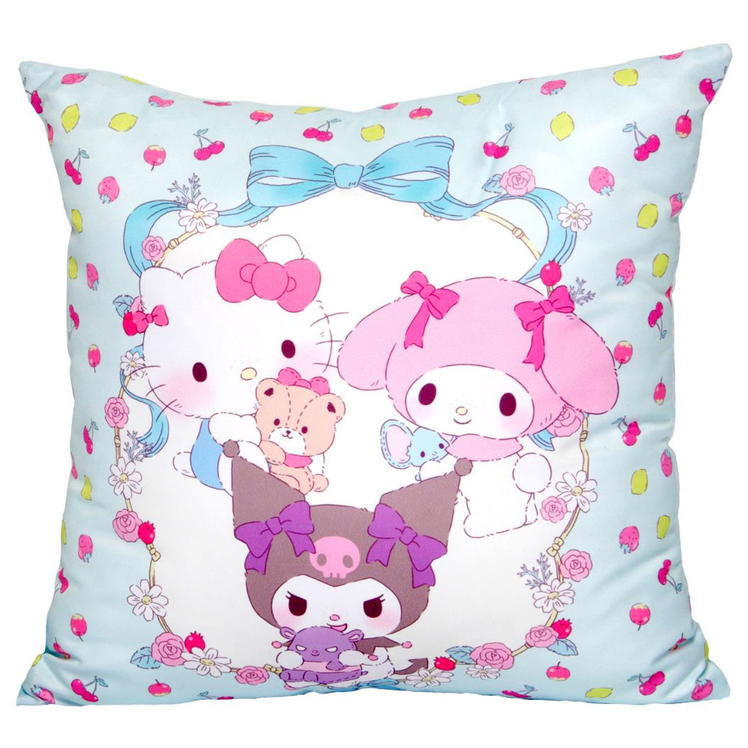 Hello Kitty and Friends Fluffy Kudde 35 cm – Kawaii Sanrio Kudde