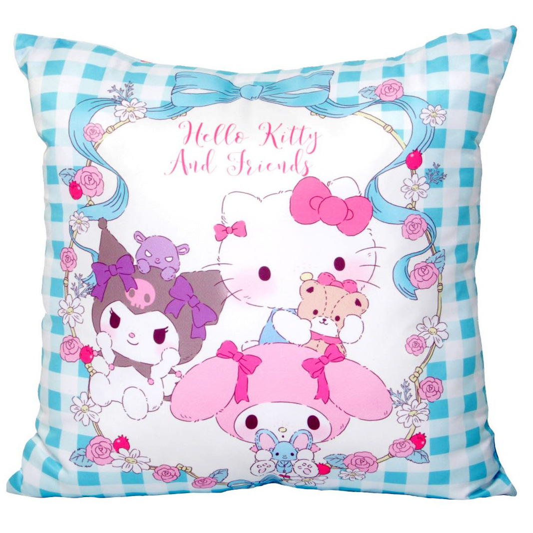Hello Kitty and Friends Fluffy Kudde 35 cm – Kawaii Sanrio Kudde - 2