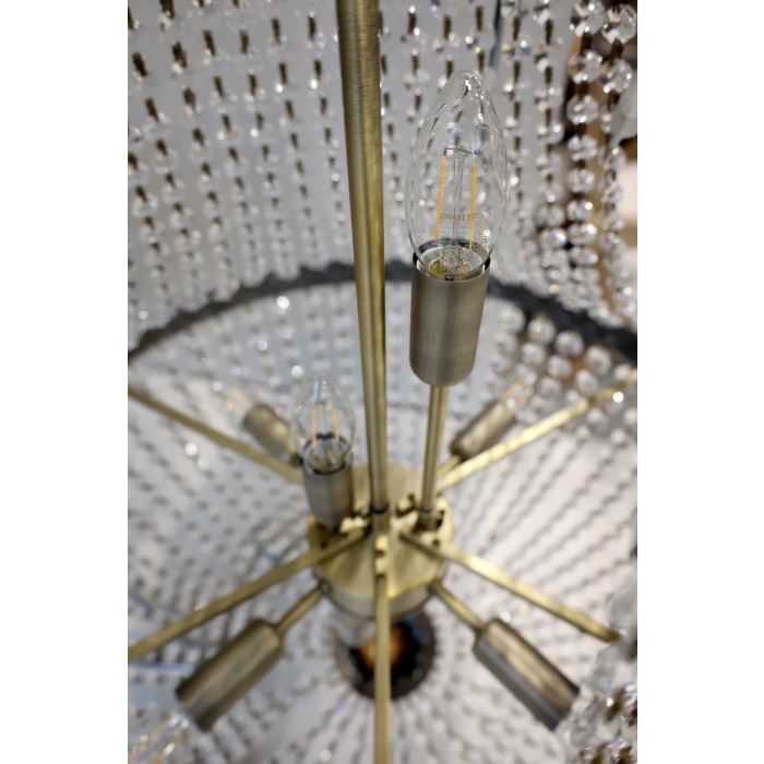 Versailles Ljuskrona med glasprismor - Chic Antique - 7