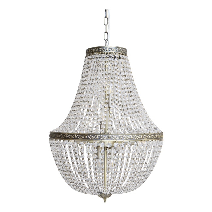 Versailles Ljuskrona med glasprismor - Chic Antique - 4
