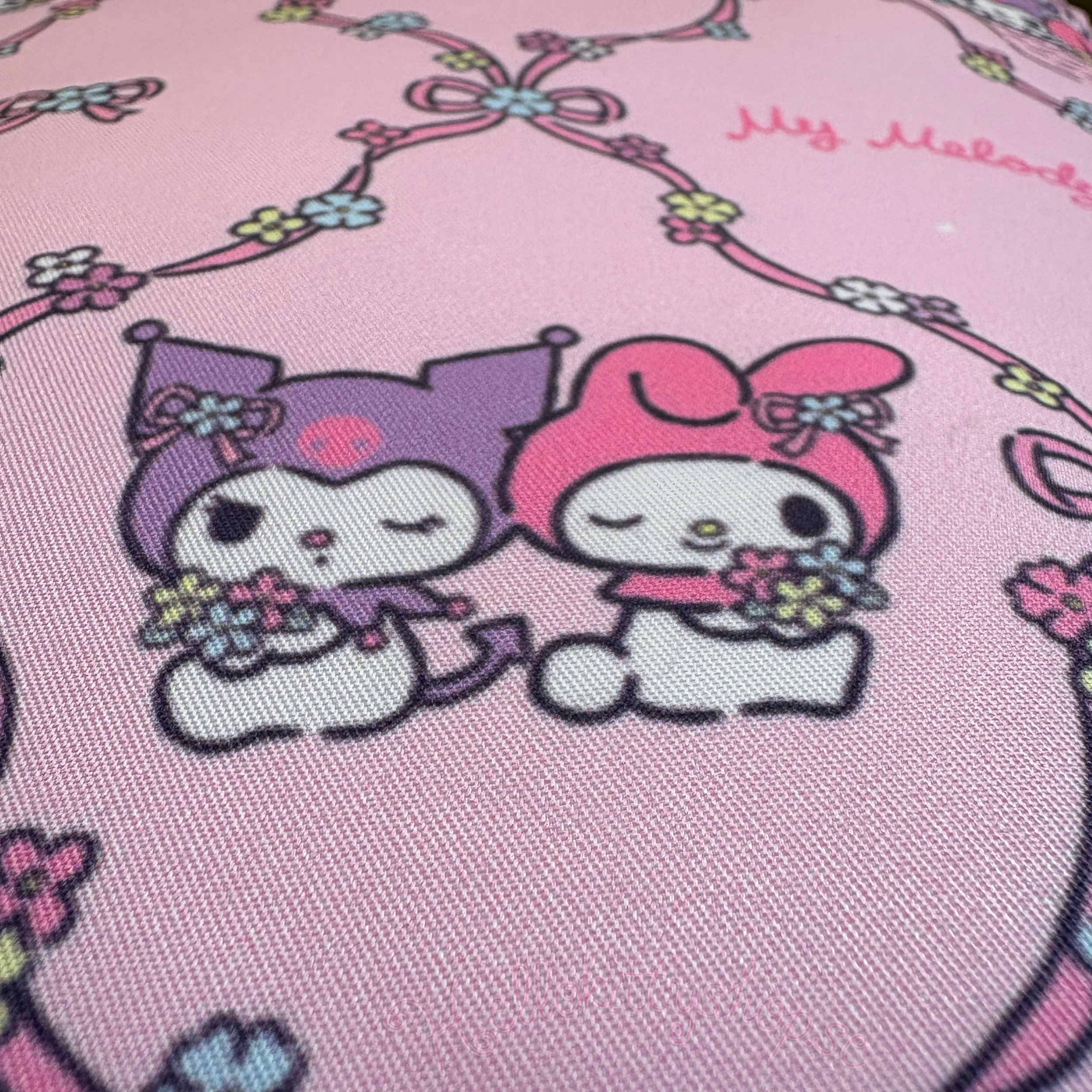 Sanrio Kuromi & My Melody Fluffy Kudde 35 cm – Kawaii Sanrio Kudde - 4