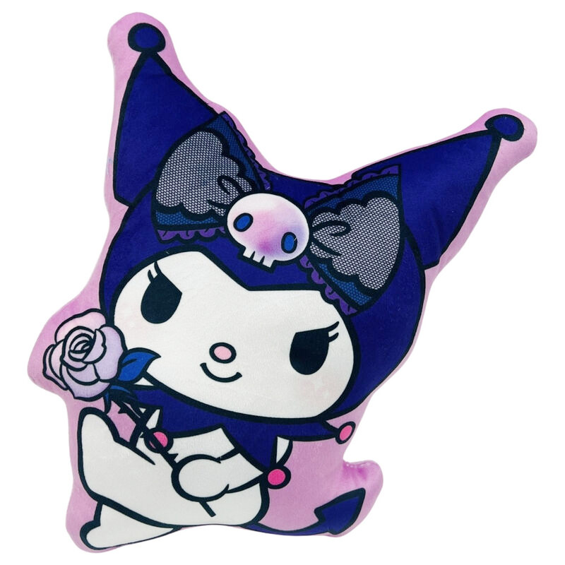Kuromi 3D Formad Plysch Kudde 35 cm - Kawaii Plyschkudde - 5